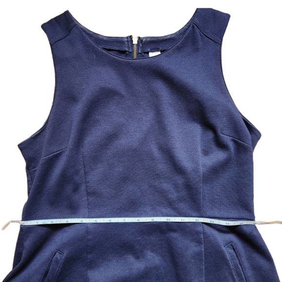Navy Blue Old Navy Large Sleeveless Dress with pockets - Picture 6 of 7